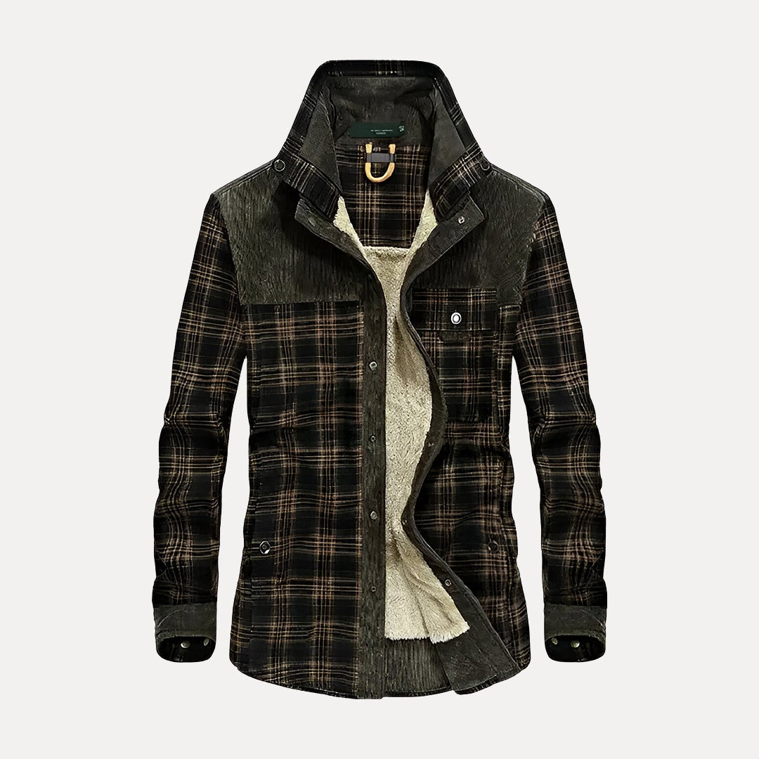 Outlander Men's Trail Wool Plaid Jacket