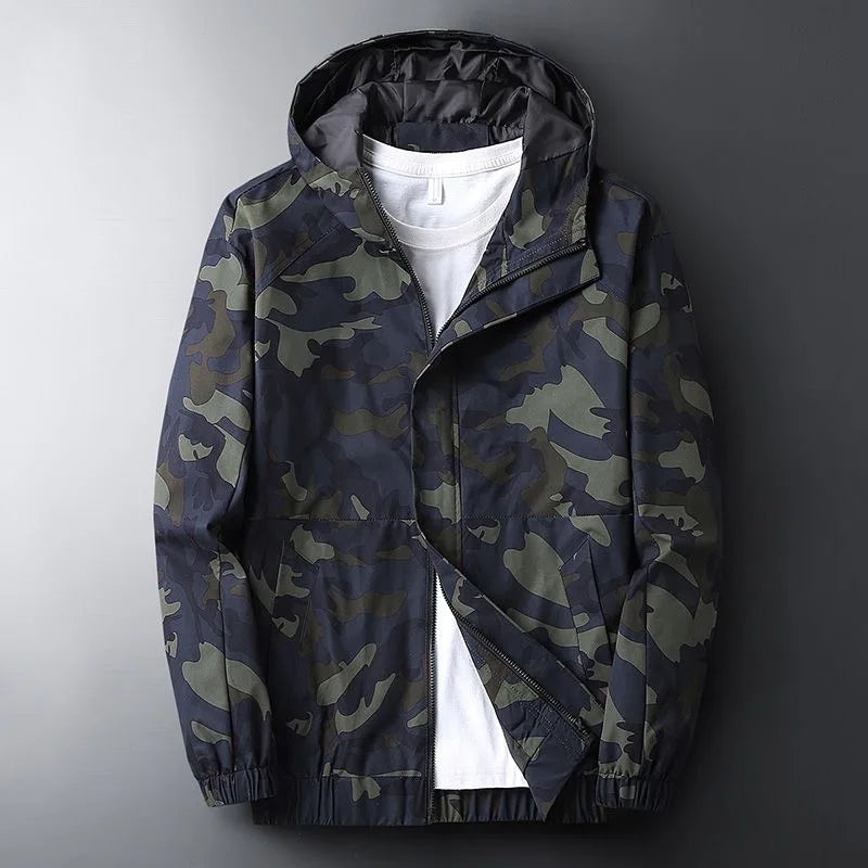 Typhoon Men's Windbreaker Camouflage Jacket