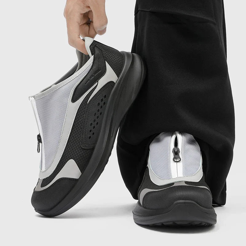 Earthquake Zipper Street Sneakers