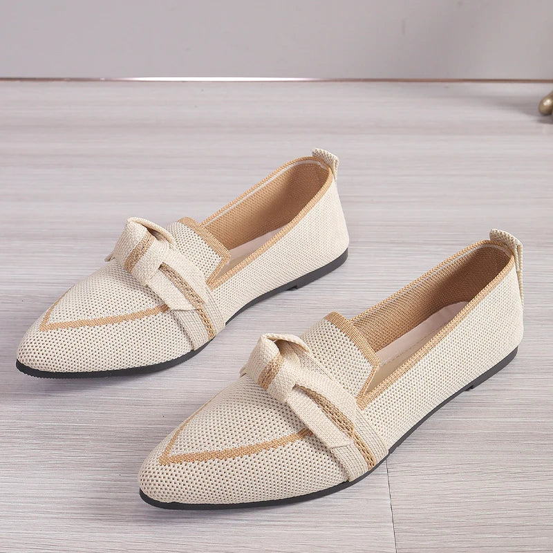Evelyn Twist Knot Work Loafers