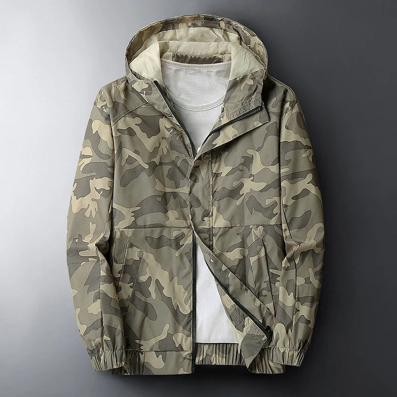 Typhoon Men's Windbreaker Camouflage Jacket