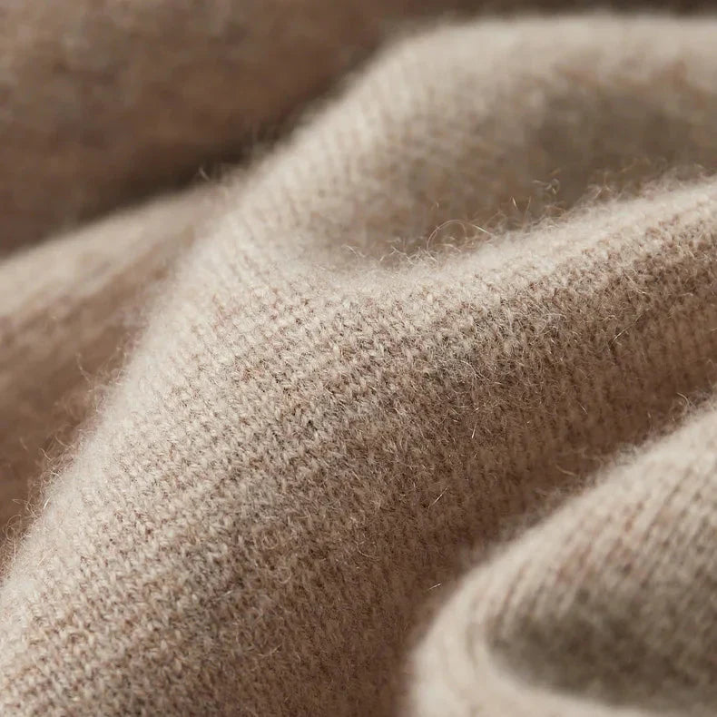 Rebello Men's Zip Up Cashmere Cardigan