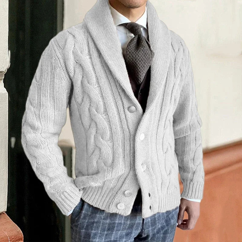 Burlington Men's Wool Cardigan