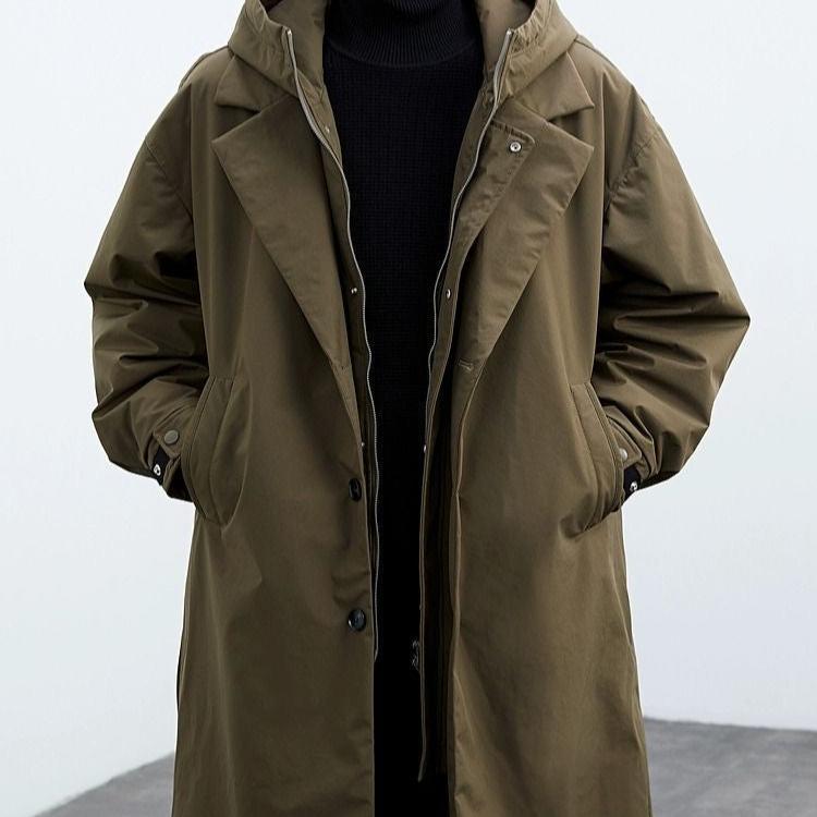 Men's Wellington Long Overcoat