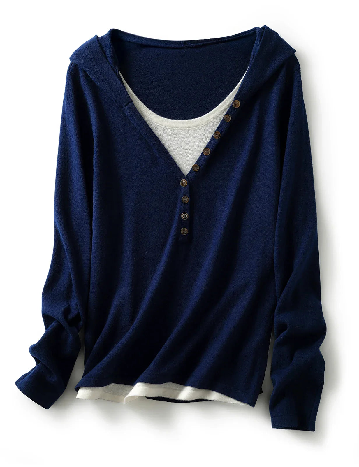 Mariana Layered Knit Pullover