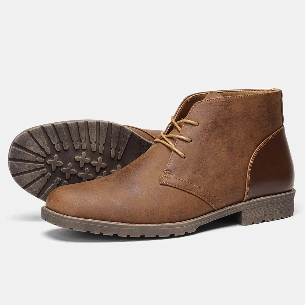 Leonard Desert Leather Boots