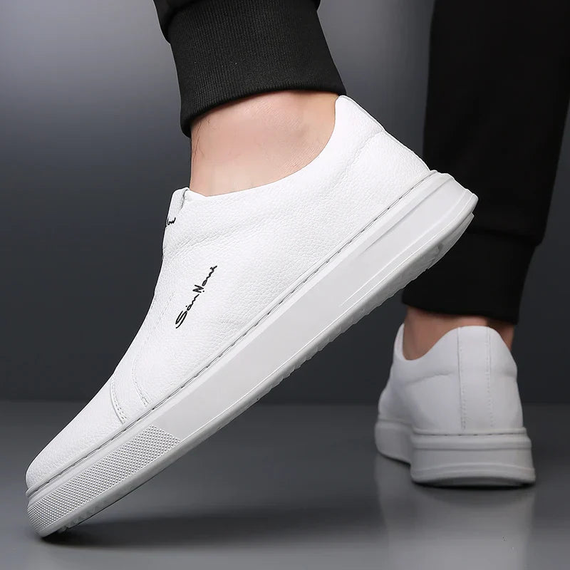 Convey Men's Classic Leather Sneakers