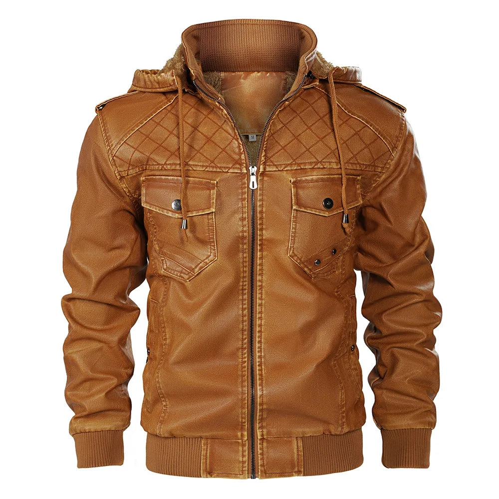 Bexley Men's Bomber Leather Jacket