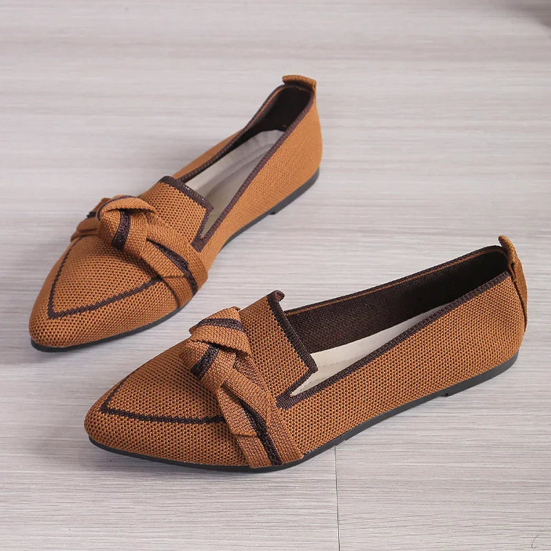 Evelyn Twist Knot Work Loafers