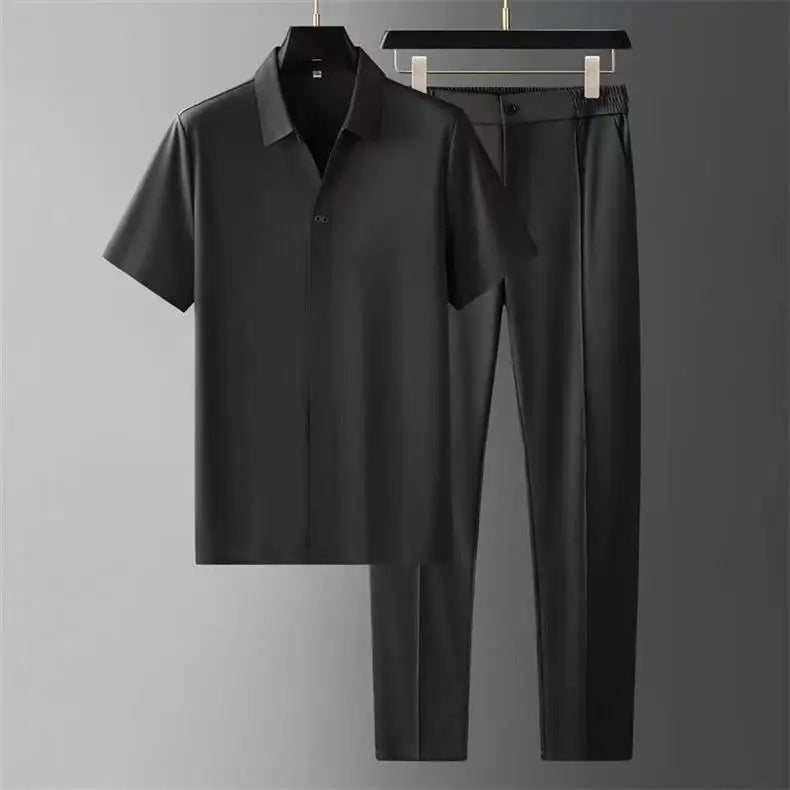 Xavier Men's Two-Piece Polo Set