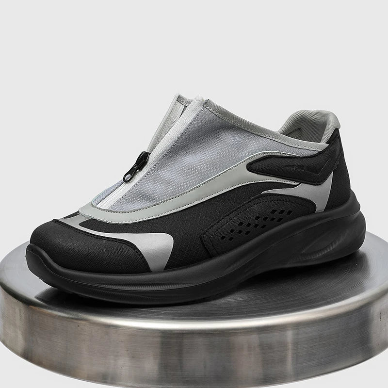 Earthquake Zipper Street Sneakers