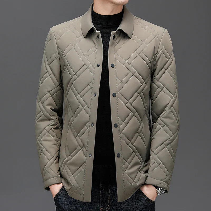 Victor Men's Diamond Quilted Stylish Jacket