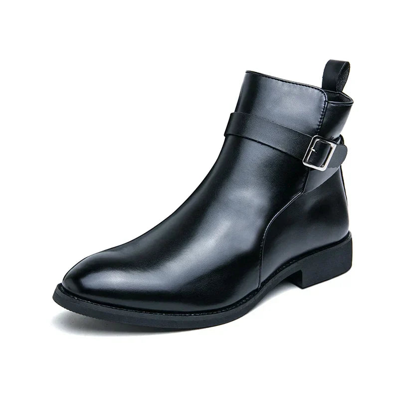 Barret Men's Genuine Leather Chelsea Boots