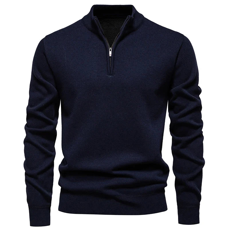 Hayward Knitted Half-Zip Sweater