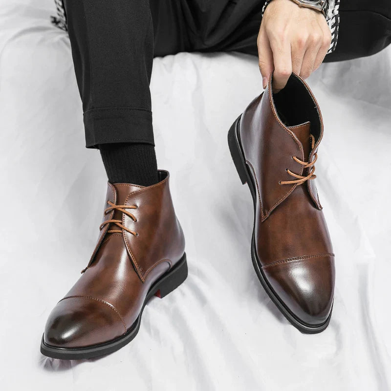 Lawrence Premium Leather Boots