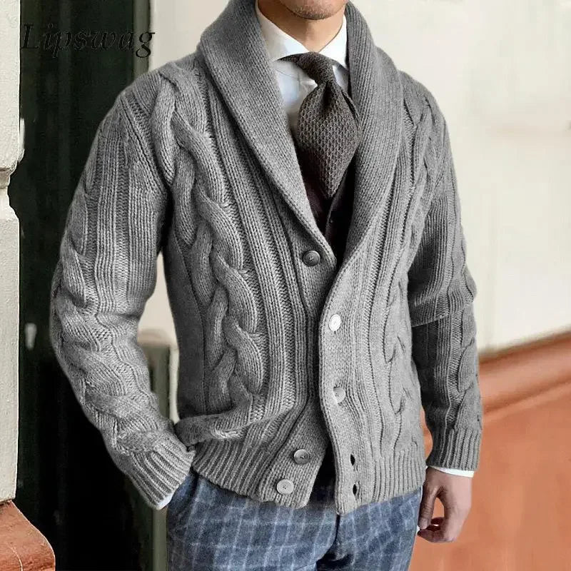 Burlington Men's Wool Cardigan