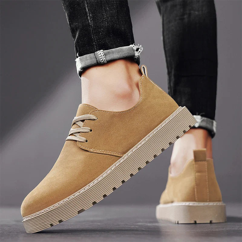 Men's Genuine Suede Sneakers