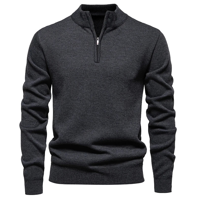 Hayward Knitted Half-Zip Sweater