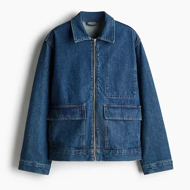 Oakley Women's  Denim Zipper Jacket