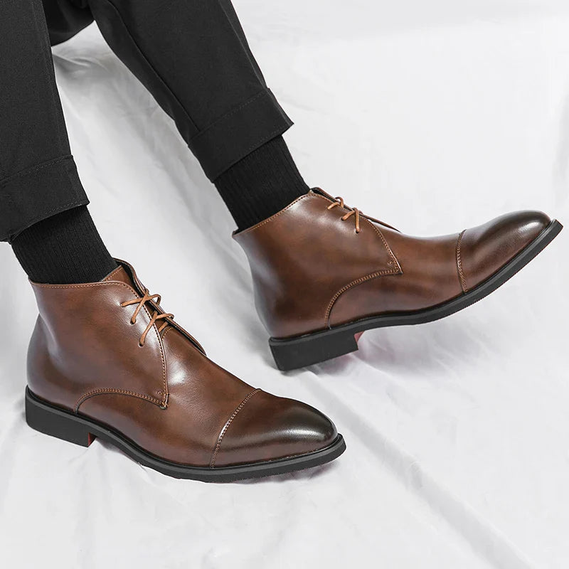 Lawrence Premium Leather Boots