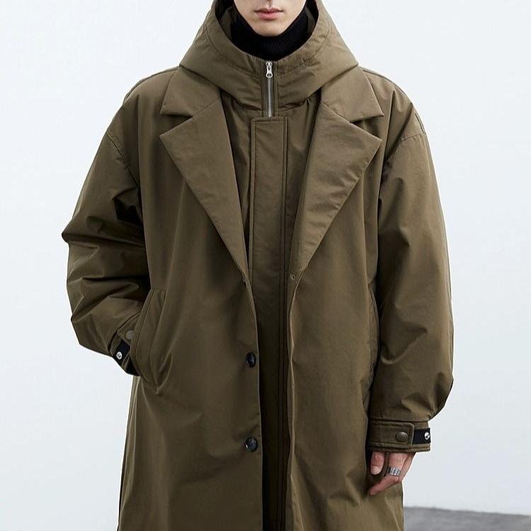 Men's Wellington Long Overcoat