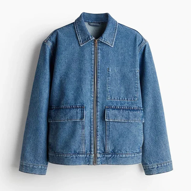 Oakley Women's  Denim Zipper Jacket