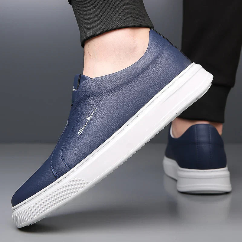 Convey Men's Classic Leather Sneakers