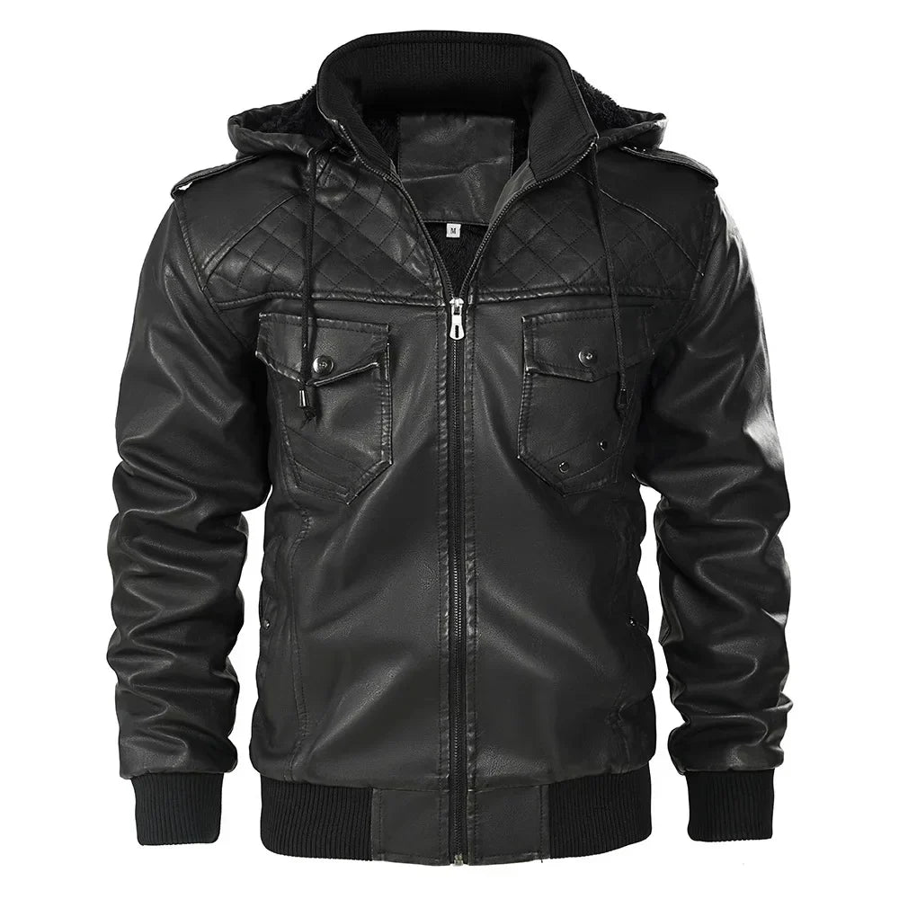 Bexley Men's Bomber Leather Jacket