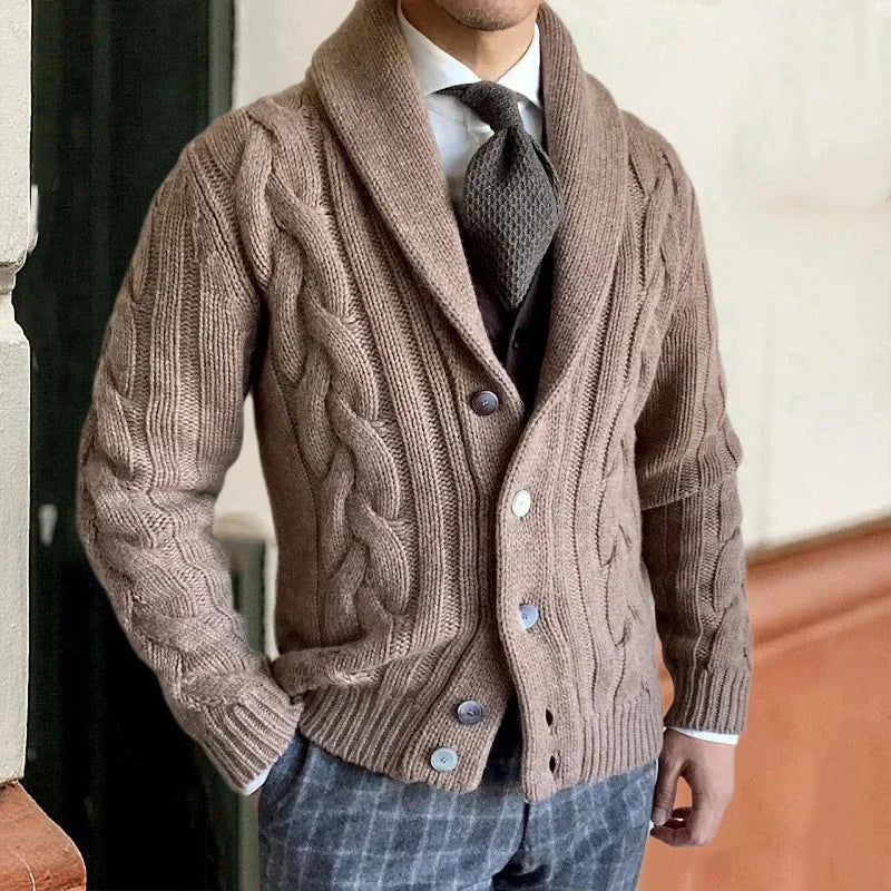 Burlington Men's Wool Cardigan