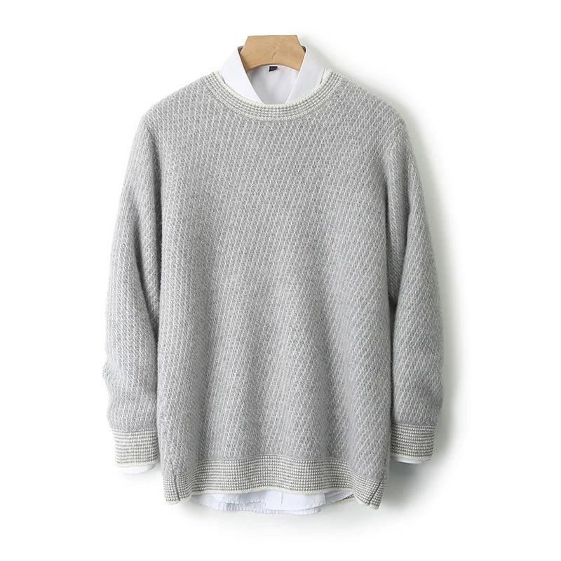 Malvani Men's Classic Cashmere Sweater