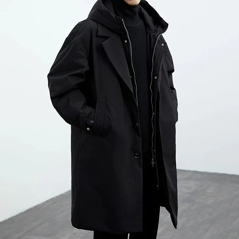 Men's Wellington Long Overcoat