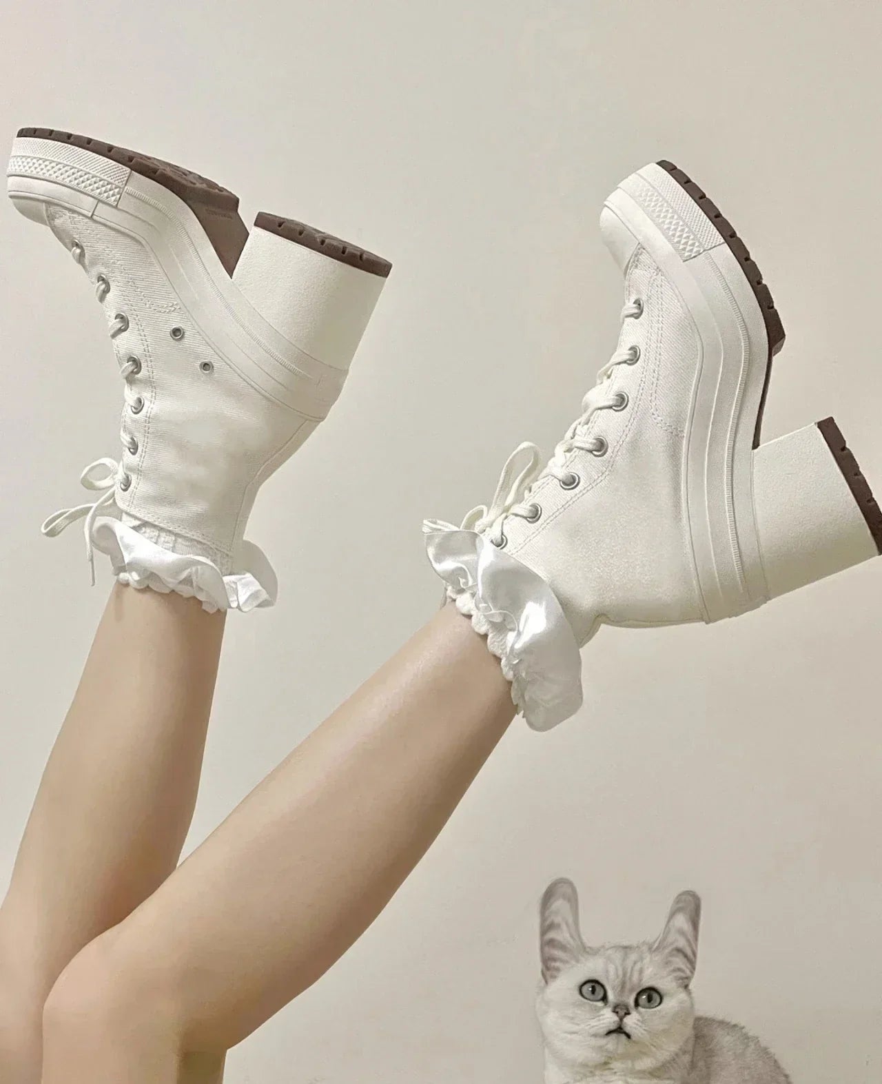 Rebecca Women's Rise Canvas Sneakers