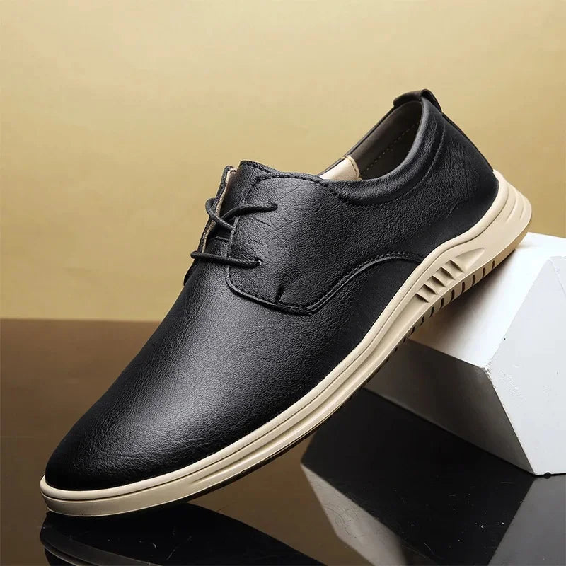 Men's Business Leather Sneakers