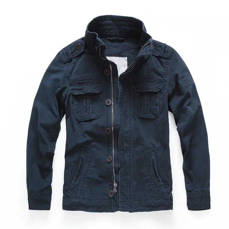 Lorenzo Cargo Men's Denim Jacket