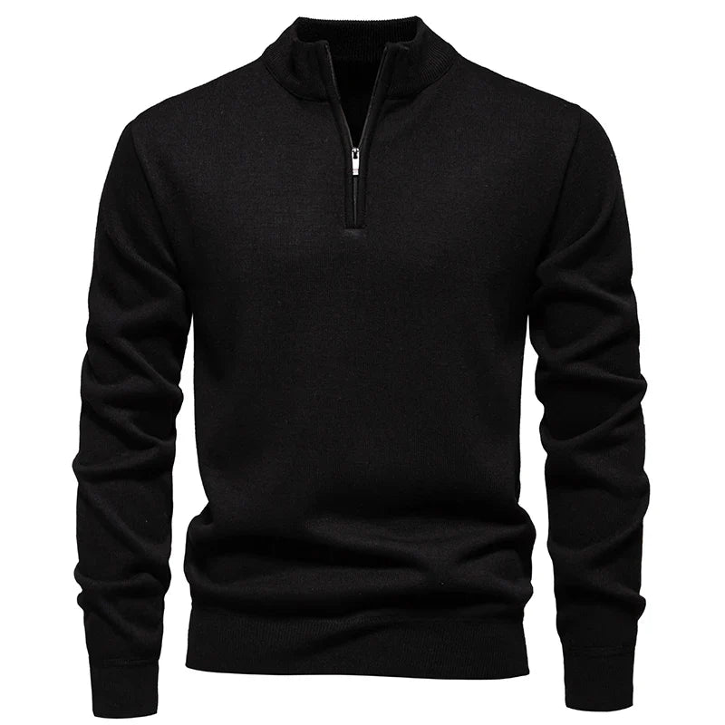 Hayward Knitted Half-Zip Sweater