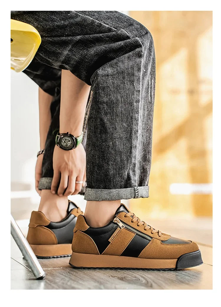 Urban Metro Suede Leather Sneakers