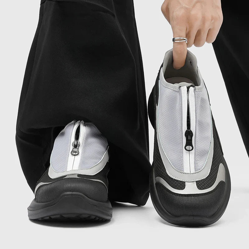 Earthquake Zipper Street Sneakers