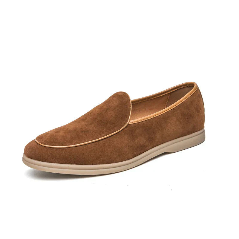 Velmont Men's Classic Suede Loafers