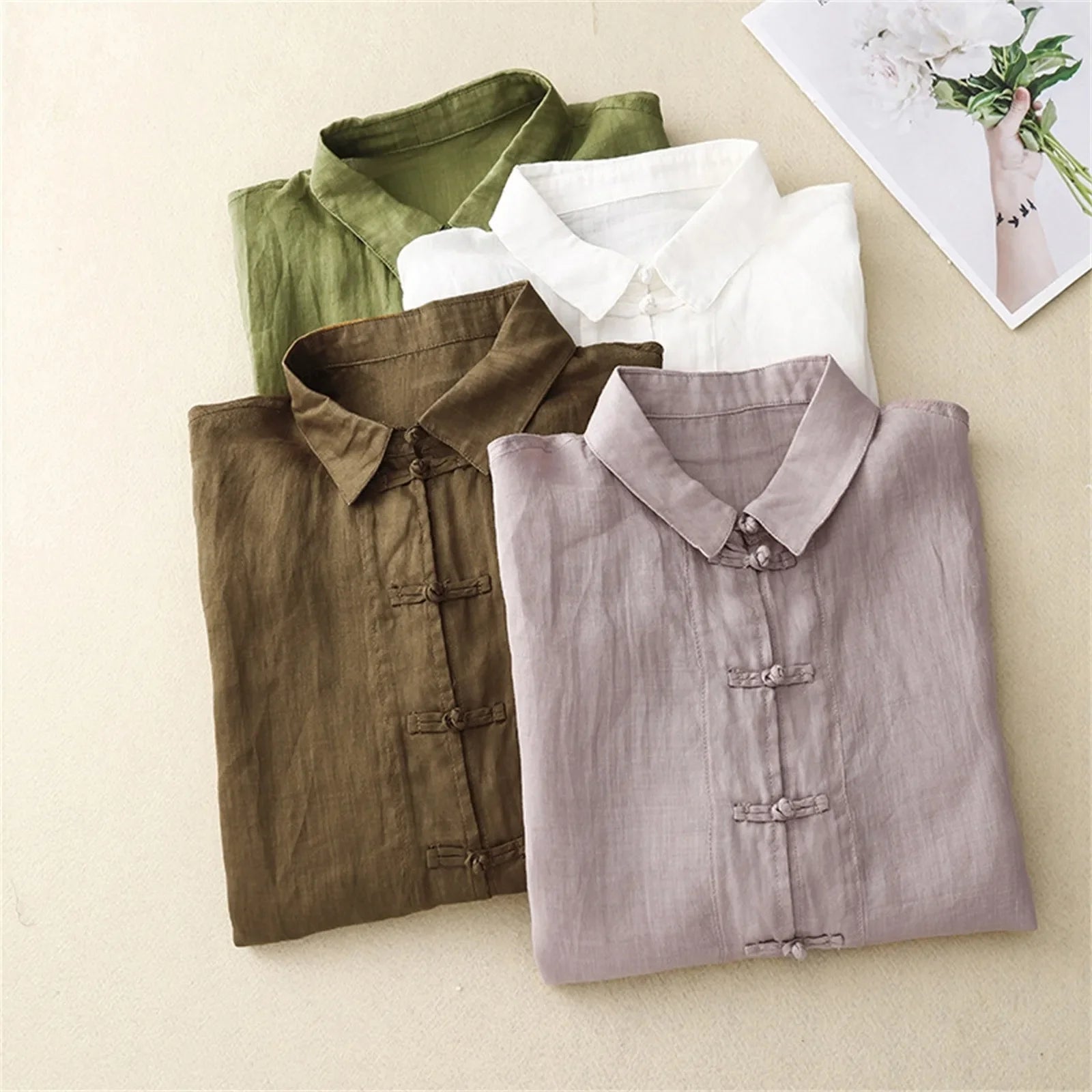 Women's Madina Linen Shirt