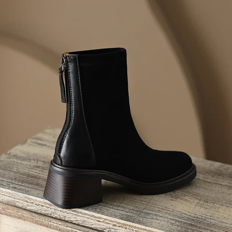 Clarke Suede Chelsea Ankle Boots