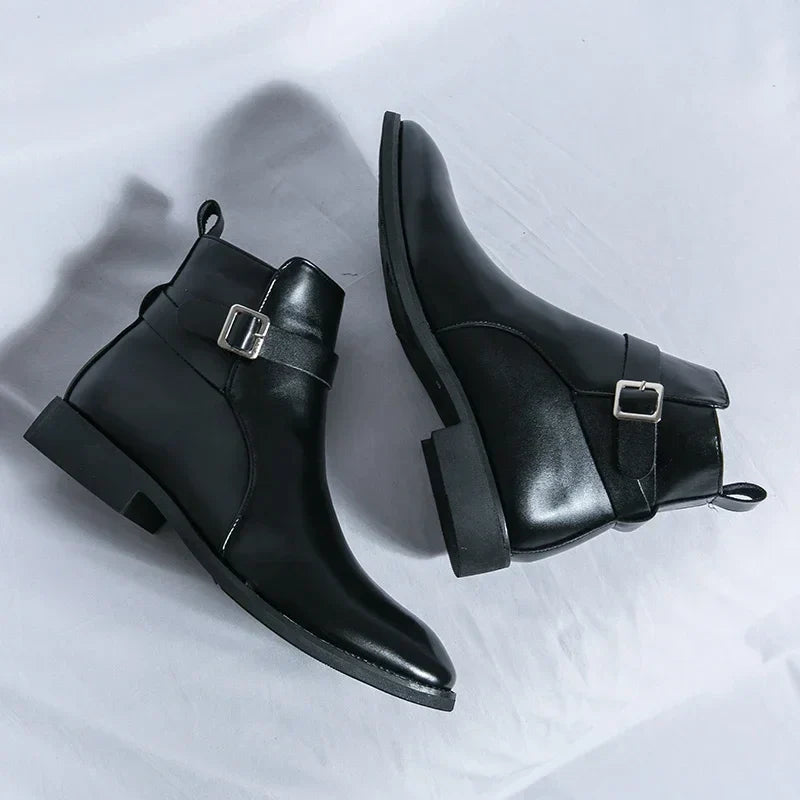 Barret Men's Genuine Leather Chelsea Boots