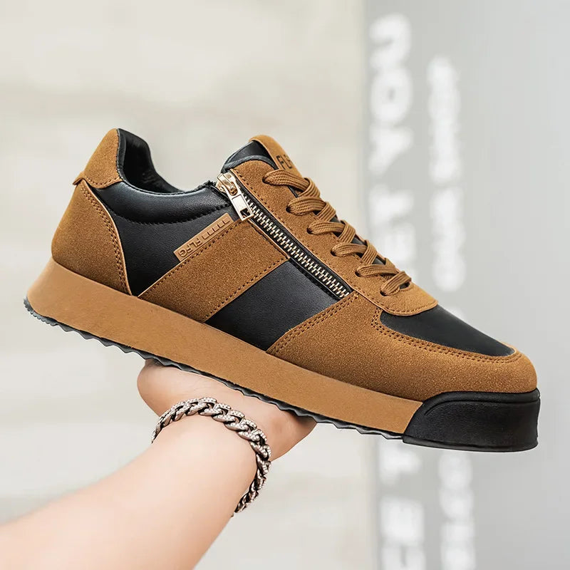 Urban Metro Suede Leather Sneakers