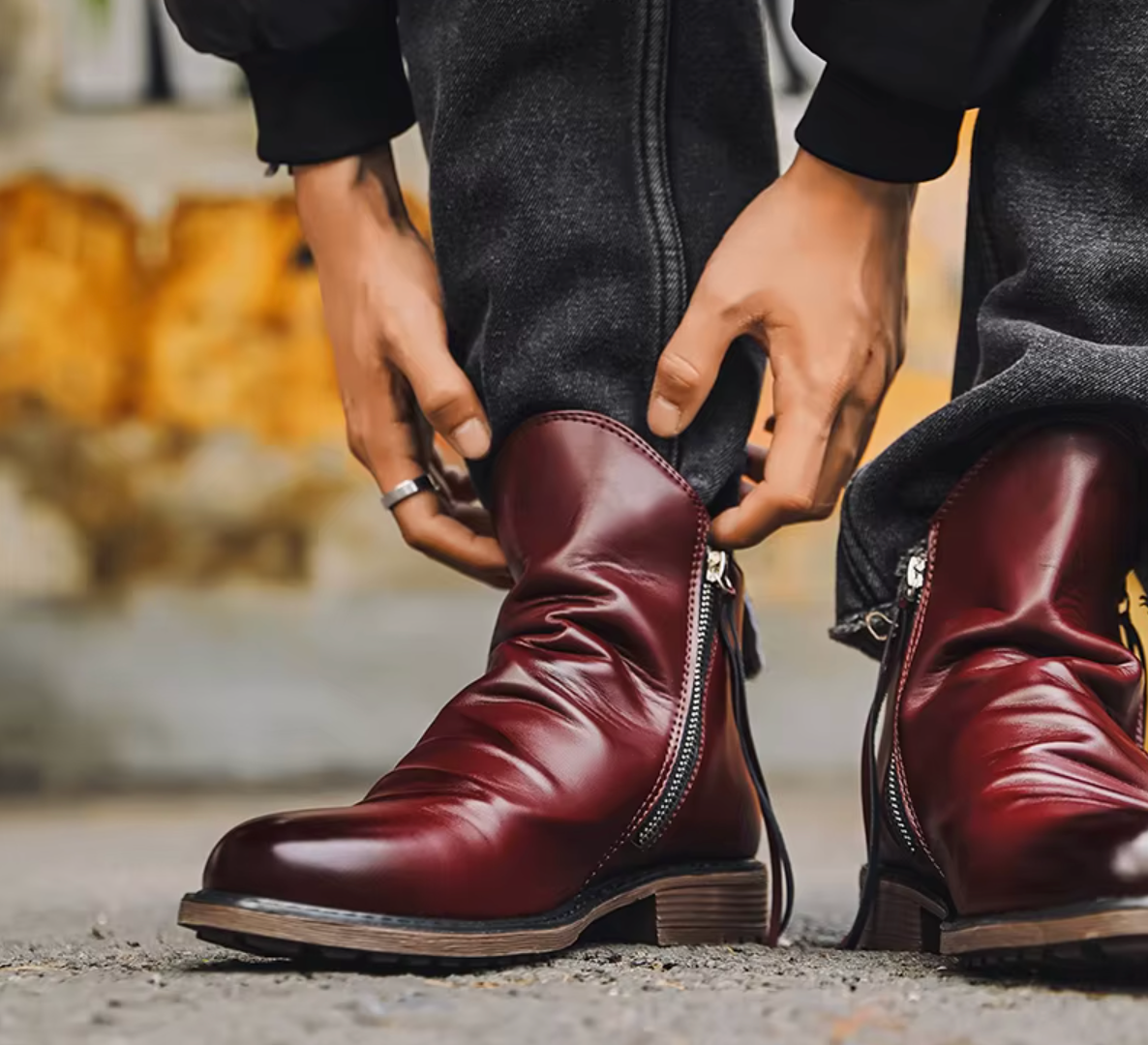 Harrington Chelsea Men's Leather Boots