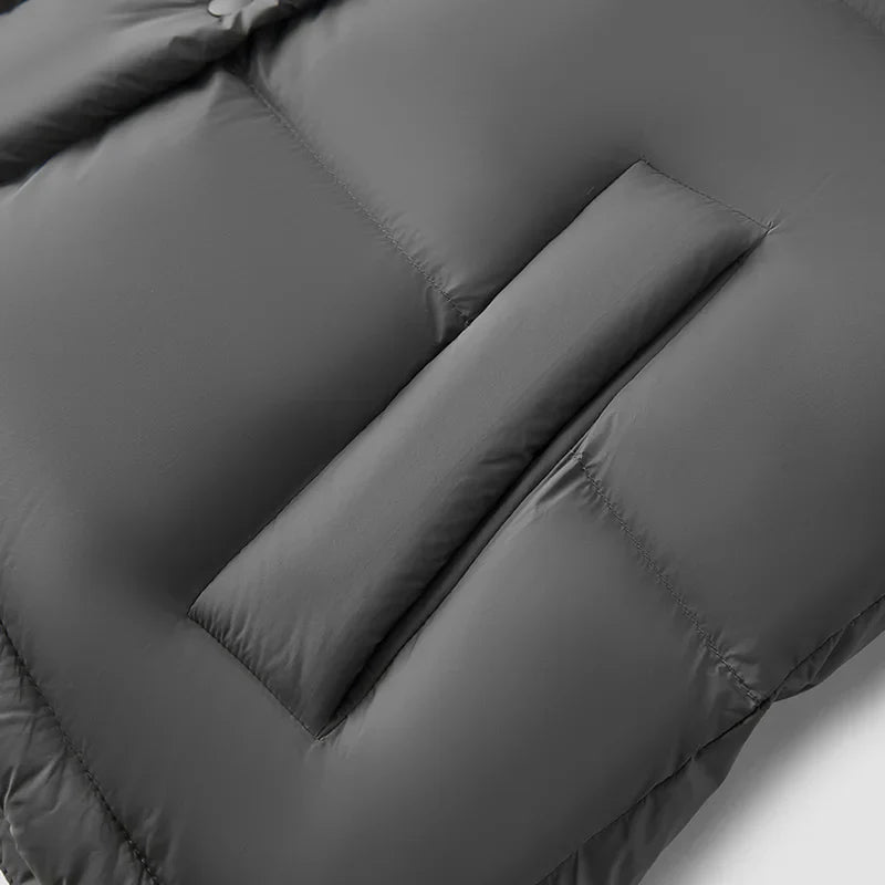 Meghan Women's Detachable Puffer Hooded Vest