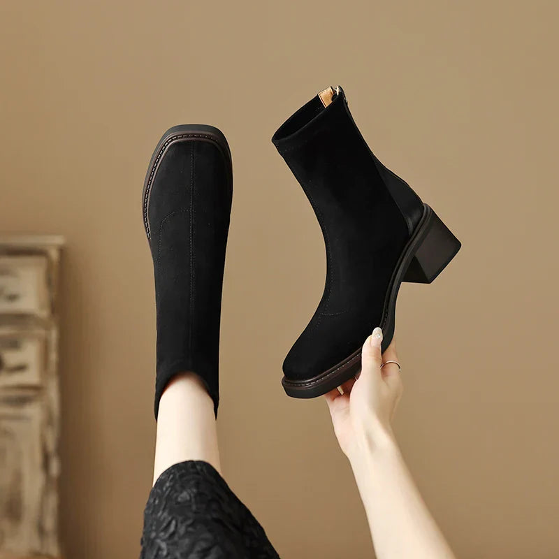 Clarke Suede Chelsea Ankle Boots