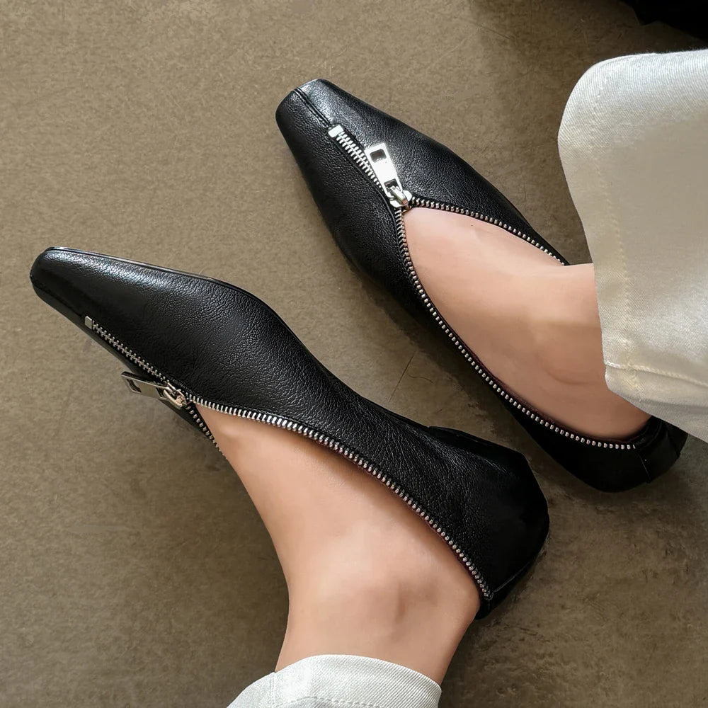 Alvina Genuine Leather Sandals