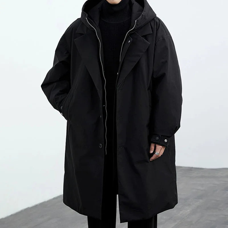 Men's Wellington Long Overcoat