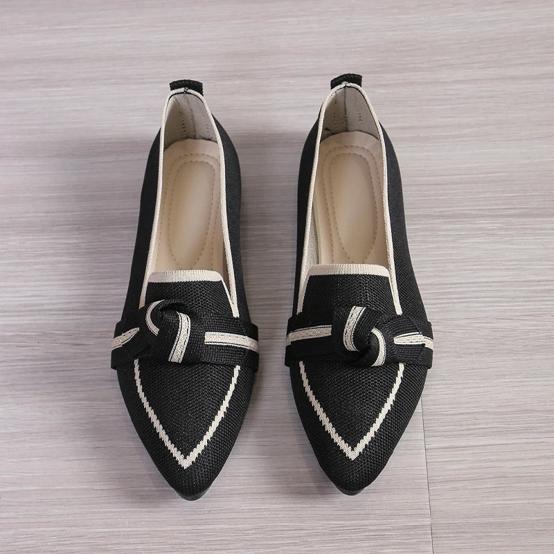 Evelyn Twist Knot Work Loafers