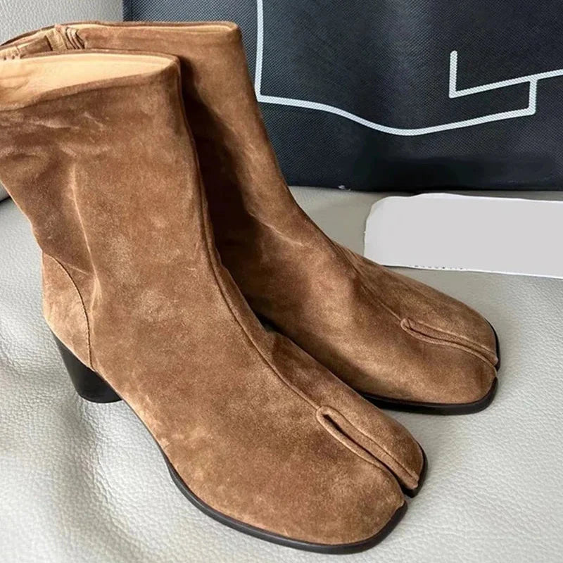 Women's Split-Toe Tabi Ankle Boots