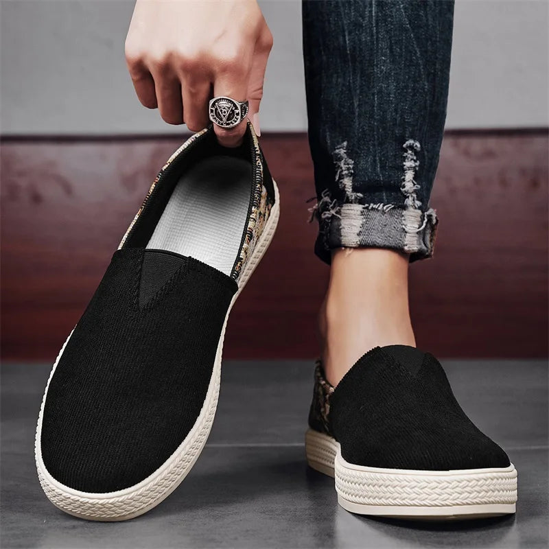 Men's Canvas Lightweight Loafers